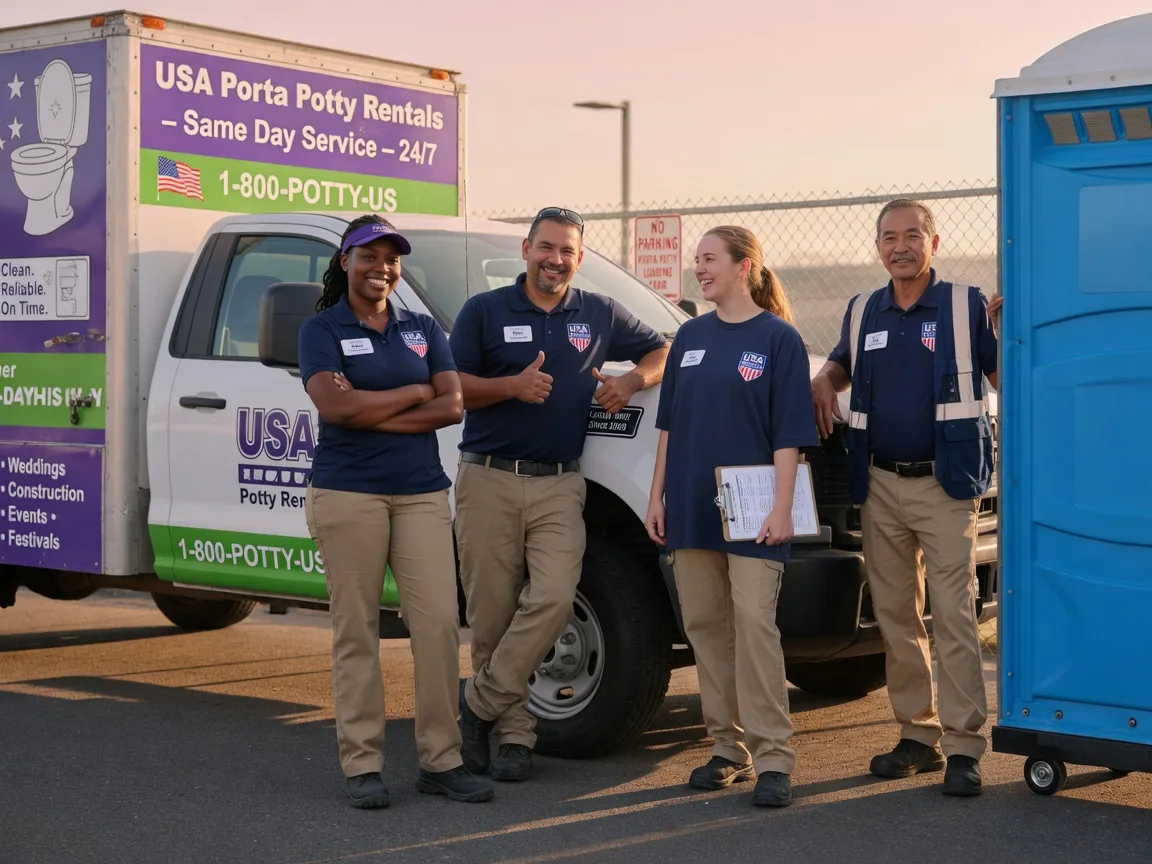 Porta Potty Rental company in Clinton, IL