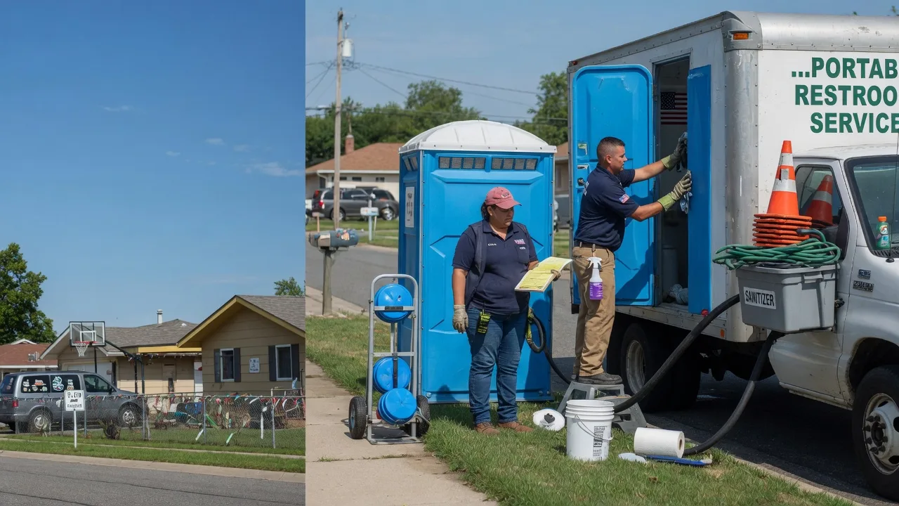Portable Toilet Rental in Clinton, IL near me